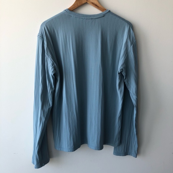 Armani Exchange Light Blue Crew Neck Sweater - Picture 3 of 4
